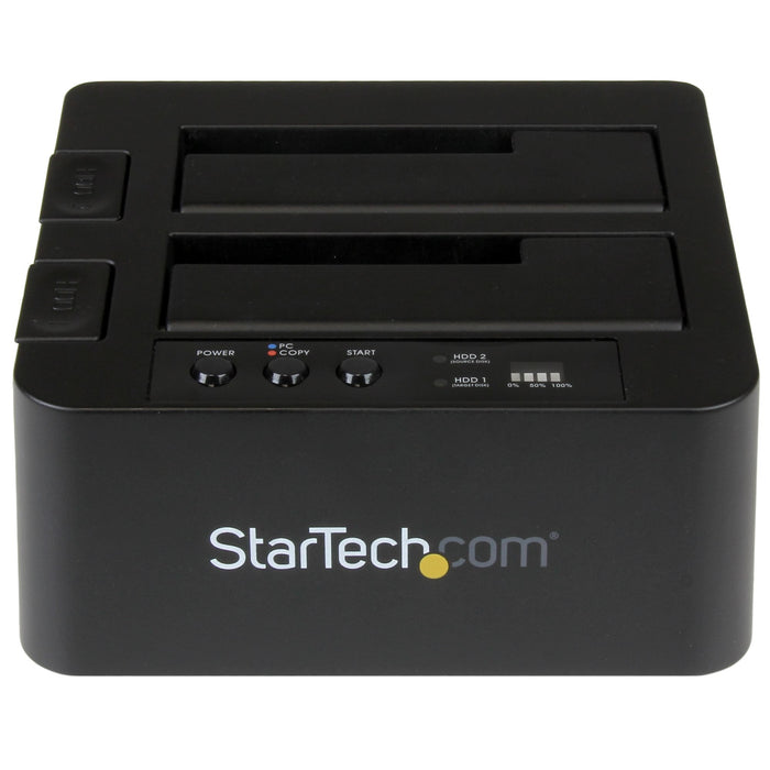 EAN 0065030863551 - StarTech.com SDOCK2U313R duplicador de datos y soporte Duplicador de HDD (discos duros) Negro 2 copias imagen 2