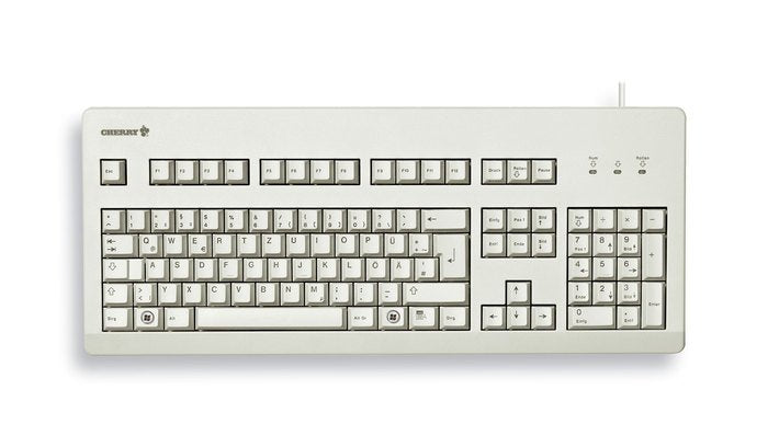 EAN 4025112058660 - CHERRY G80-3000 teclado Universal USB QWERTZ Alemán Gris imagen 1