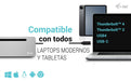 EAN 8595611706530 - i-tec C31FLAT2PDPRO base para portátil y replicador de puertos Alámbrico USB 3.2 Gen 1 (3.1 Gen 1) Type-C imagen 4