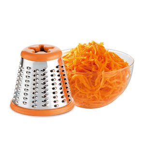 EAN 3045380010826 - Moulinex DJ756G cortador de verduras en espiral o rallador eléctrico Rojo, Blanco imagen 5