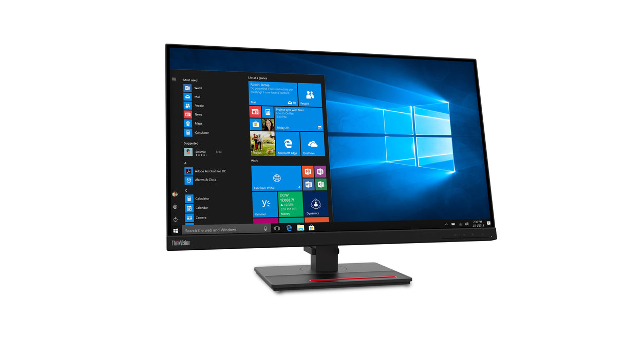 EAN 0193638969877 - Lenovo ThinkVision T27h-20 LED display 68,6 cm (27") 2560 x 1440 Pixeles Quad HD Negro imagen 10