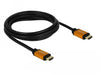 EAN 4043619857296 - DeLOCK 85729 cable HDMI 2 m HDMI tipo A (Estándar) Negro, Oro imagen 2