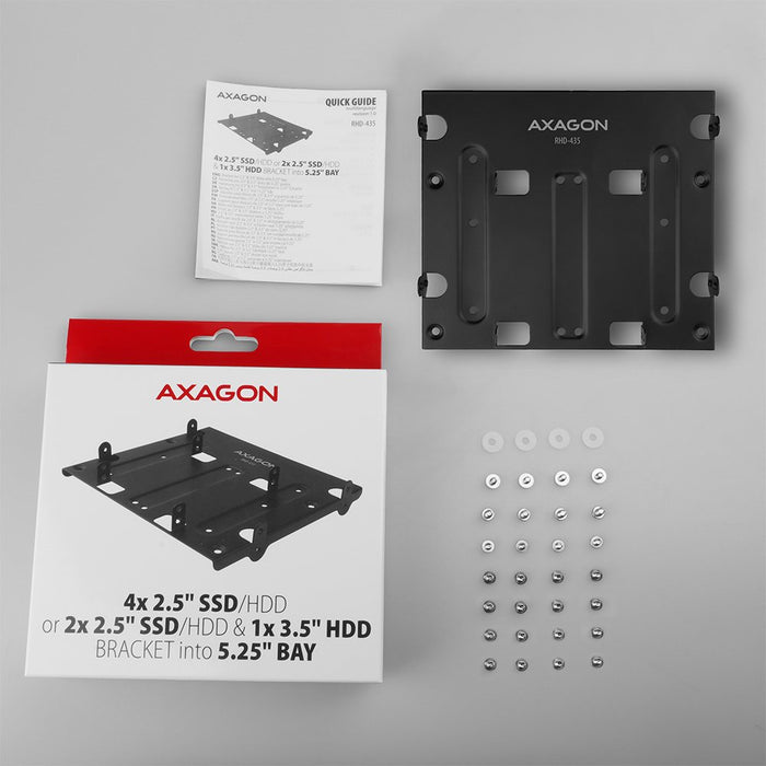 EAN 8595247905505 - Axagon RHD-435 kit de montaje Negro Metal imagen 10