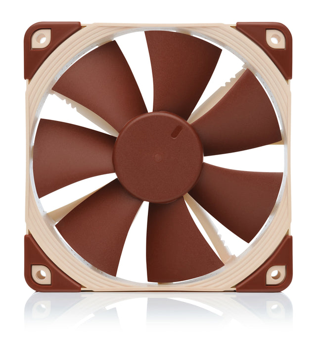 EAN 9010018100273 - Noctua NF-F12 Carcasa del ordenador Ventilador 12 cm Beige, Marrón imagen 3