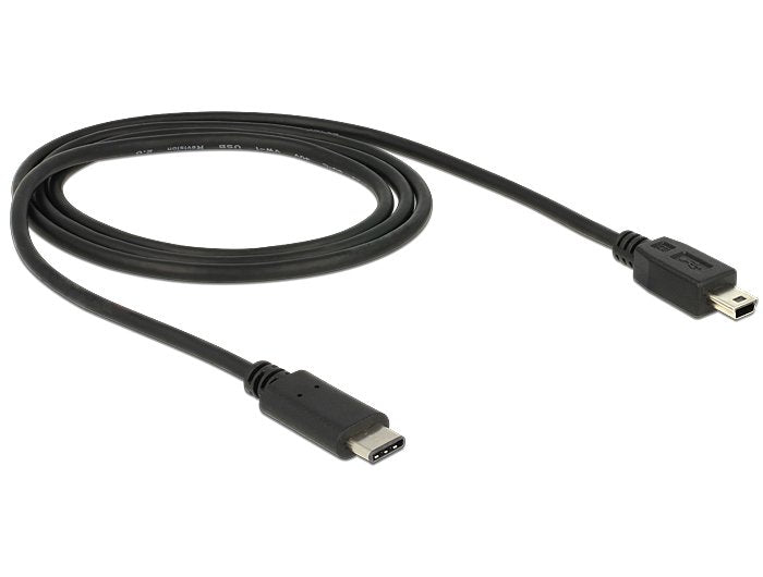 EAN 4043619836031 - DeLOCK 83603 cable USB USB 2.0 1 m USB C Mini-USB B Negro imagen 2