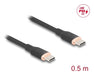 EAN 4043619812370 - DeLOCK 81237 cable USB USB 2.0 0,5 m USB C Negro imagen 2