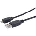 EAN 0766623307178 - Manhattan 307178 cable USB USB 2.0 1,8 m USB A Micro-USB B Negro imagen 1