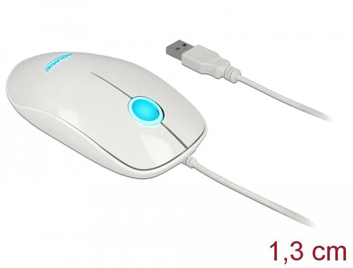 EAN 4043619125371 - DeLOCK 12537 ratón Oficina Ambidextro USB tipo A Óptico 1200 DPI imagen 2