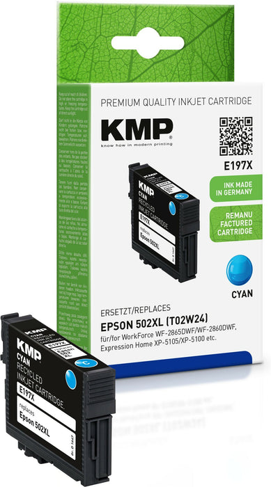 EAN 4011324373547 - KMP 1647,4003 cartucho de tinta 1 pieza(s) Compatible Alto rendimiento (XL) Cian imagen 1