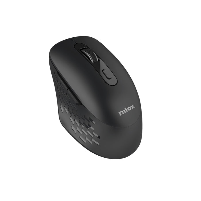 EAN 8431775136427 - Nilox RATON DUAL WIRELESS 1600 DPI NEGRO ratón Oficina Bluetooth + USB Type-A Óptico imagen 4