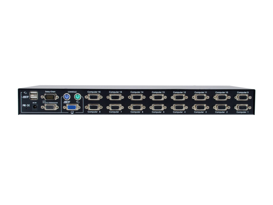 EAN 4015867229392 - LevelOne KVM-3216 interruptor KVM Montaje en rack Negro imagen 4