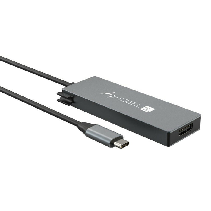 EAN 8059018366952 - Techly IUSB32C-HUB4HPD base para portátil y replicador de puertos Alámbrico USB 3.2 Gen 2 (3.1 Gen 2) Typ imagen 4