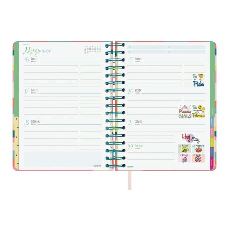 EAN 8422952397144 - Finocam 638341626 agenda Agenda diaria Multicolor imagen 2