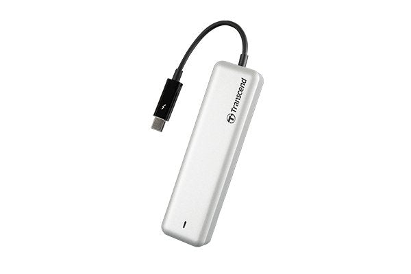 EAN 0760557841852 - Transcend JetDrive 855 Tecnología Thunderbolt (Rayo) 480 GB Plata imagen 2