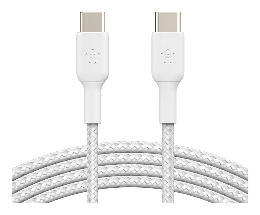 EAN 0745883860234 - Belkin CAB004BT1MWH2PK cable USB USB 2.0 1 m USB C Blanco imagen 1