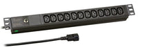 EAN 4049759156398 - EFB Elektronik EK631CC.1 unidad de distribución de energía (PDU) 12 salidas AC 1U Negro imagen 1