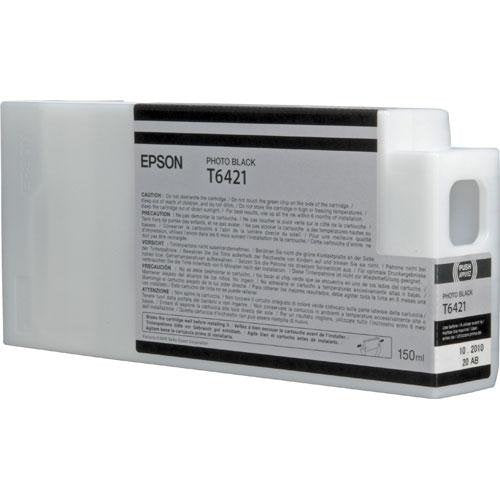 EAN 0010343872912 - Epson T6421 Photo Black Ink Cartridge (150ml) cartucho de tinta 1 pieza(s) Original Foto negro imagen 1