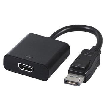 EAN 8716309087728 - Gembird A-DPM-HDMIF-002 adaptador de cable de vídeo 0,1 m DisplayPort HDMI tipo A (Estándar) Negro imagen 1