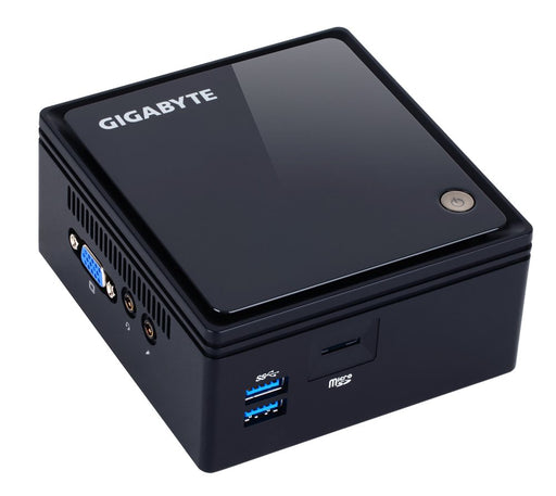 EAN 4719331216719 - GIGABYTE GB-BACE-3160 PC/estación de trabajo barebone 0,69 l tamaño PC Negro J3160 1,6 GHz imagen 1