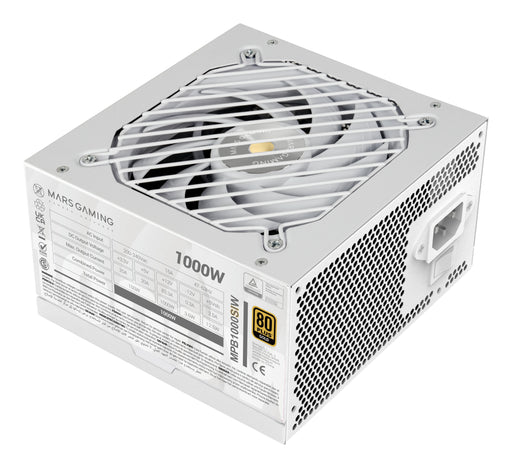 EAN 8435693110651 - Mars Gaming MPB1000SIW unidad de fuente de alimentación 1000 W 24-pin ATX ATX Blanco imagen 1