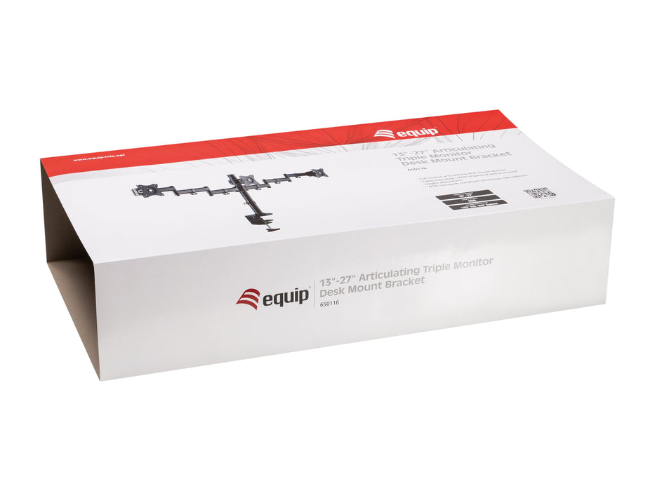 EAN 4015867202203 - Equip 650116 soporte para monitor 68,6 cm (27") Escritorio Negro imagen 4