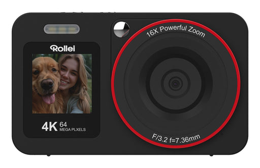 EAN 4048805120307 - Rollei Compactline 12030 compact camera 1/3.2" Cámara compacta 64 MP 9248 x 6936 Pixeles Negro imagen 1