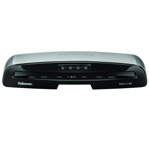 EAN 0043859679980 - Fellowes Saturn 3i Plastificadora en frío/caliente 300 mm/min Negro, Plata imagen 1
