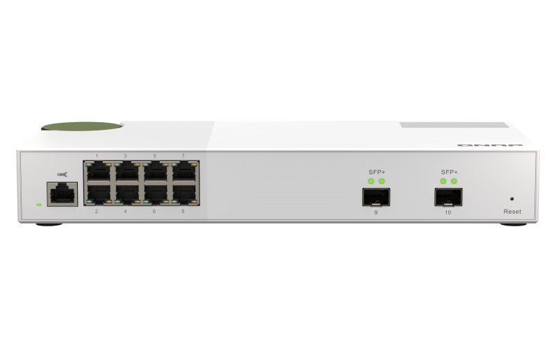 EAN 4713213518373 - QNAP QSW-M2108-2S switch Gestionado L2 2.5G Ethernet (100/1000/2500) Gris imagen 1