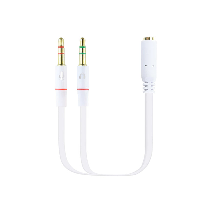 EAN 8433281009875 - Nanocable 10.24.1203 cable de audio 0,2 m 2 x 3.5mm 3,5mm imagen 1
