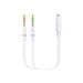EAN 8433281009875 - Nanocable 10.24.1203 cable de audio 0,2 m 2 x 3.5mm 3,5mm imagen 1