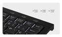 EAN 4250078172970 - KeySonic KSK-3011ELC (DE) teclado Hogar USB QWERTZ Alemán Negro imagen 2