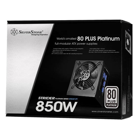 EAN 4710007223260 - Silverstone ST85F-PT unidad de fuente de alimentación 850 W 20-pin ATX ATX Negro imagen 8