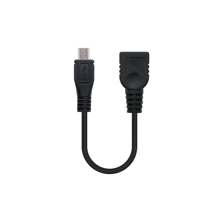 EAN 8433281006386 - Nanocable 10.01.3500 cable USB USB 2.0 0,15 m Micro-USB B USB A imagen 1