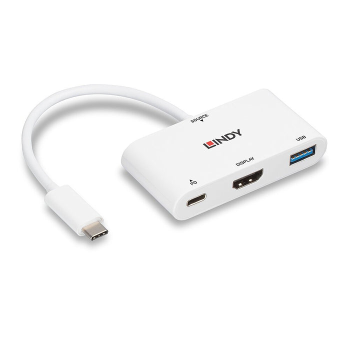 EAN 4002888433402 - Lindy 43340 Adaptador gráfico USB 3840 x 2160 Pixeles Blanco imagen 3