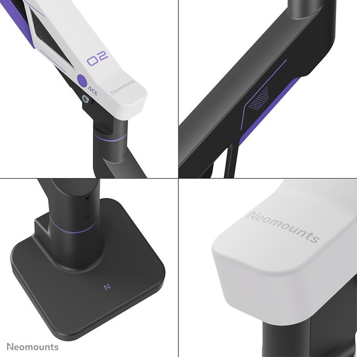 EAN 8717371449919 - Neomounts DS70-256BL1 soporte para monitor 144,8 cm (57") Escritorio Negro imagen 11