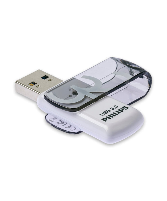 EAN 8719274666547 - Philips Vivid unidad flash USB 64 GB USB tipo A 3.2 Gen 1 (3.1 Gen 1) Gris, Blanco imagen 2