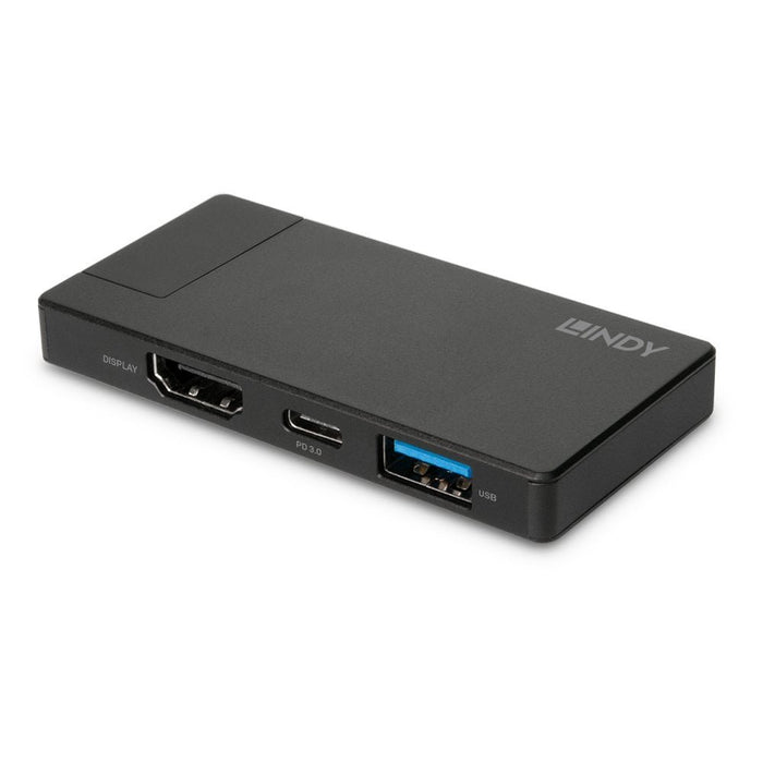 EAN 4002888433365 - Lindy 43336 base para portátil y replicador de puertos Alámbrico USB 3.2 Gen 1 (3.1 Gen 1) Type-C Negro imagen 2