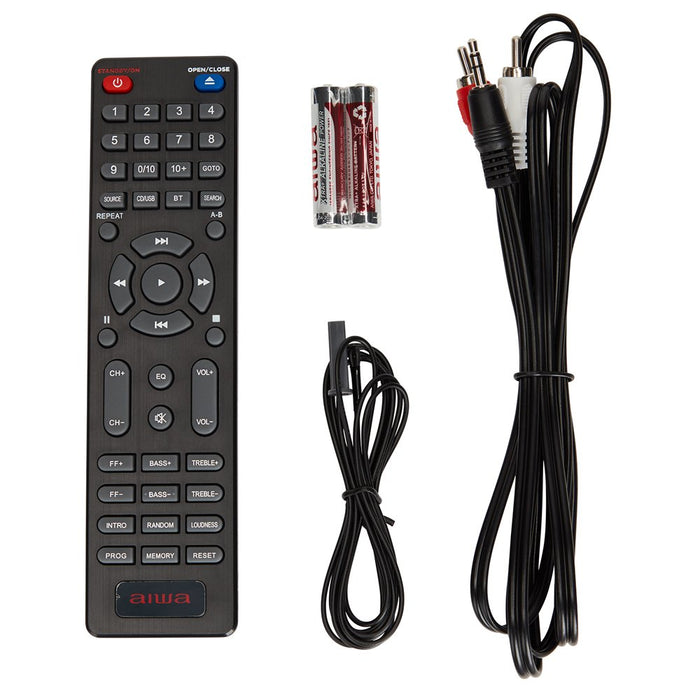 EAN 8435256896558 - Aiwa MSBTU-300 sistema de audio para el hogar Microcadena de música para uso doméstico 20 W Negro imagen 8