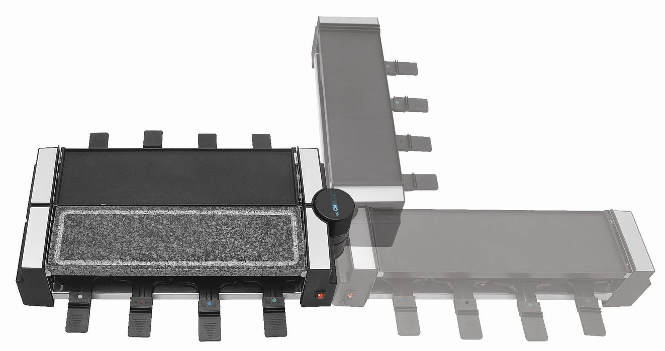 EAN 4006160638158 - Clatronic RG 3678 parrilla de interior 4 personas(s) 1200 W Negro imagen 2