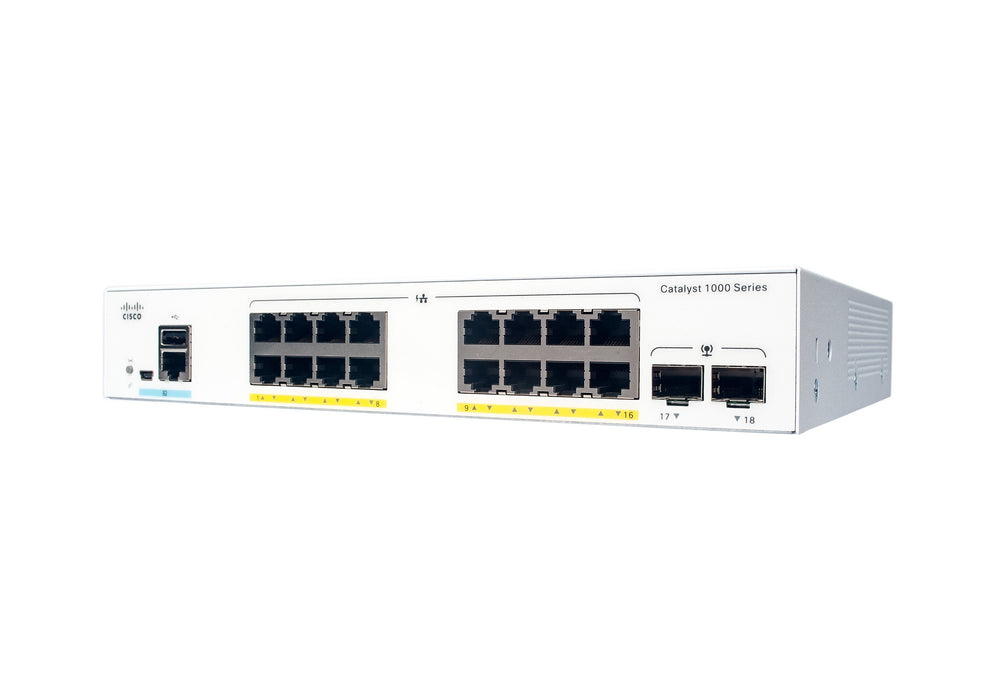 EAN 889728248891 - Cisco Catalyst C1000-16FP-2G-L switch Gestionado L2 Gigabit Ethernet (10/100/1000) Energía sobre Ethernet  imagen 1