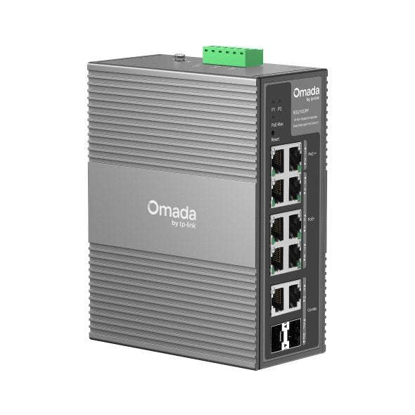 EAN 1210002602112 - TP-Link Omada IES210GPP switch Gestionado Gigabit Ethernet (10/100/1000) Energía sobre Ethernet (PoE) DIN imagen 1