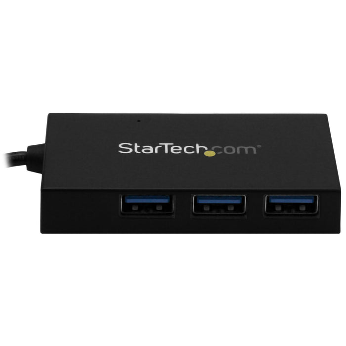 EAN 0065030866125 - StarTech.com HB30A3A1CFB hub de interfaz USB 3.2 Gen 1 (3.1 Gen 1) Type-A 5000 Mbit/s Negro imagen 3