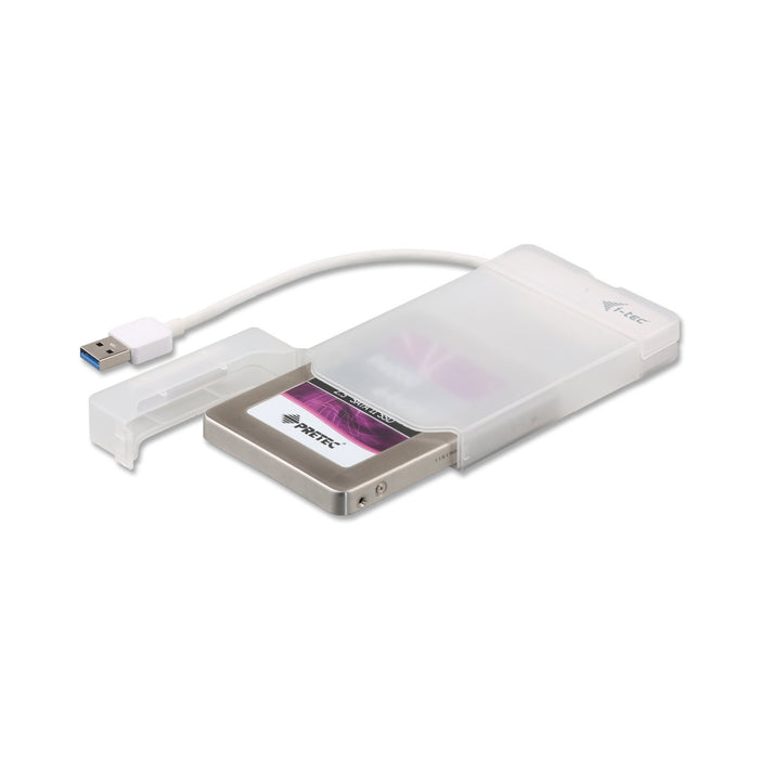 EAN 8595611701160 - i-tec MYSAFEU314 caja para disco duro externo Carcasa de disco duro/SSD Blanco 2.5" imagen 1