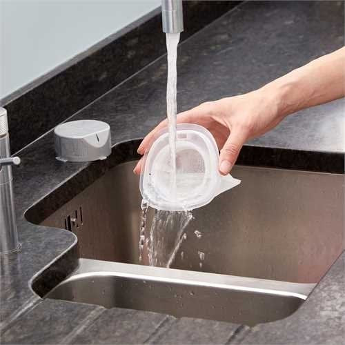 EAN 5035048698112 - Black & Decker NVC220WC-QW aspiradora de mano Cromo, Titanio, Transparente Sin bolsa imagen 13