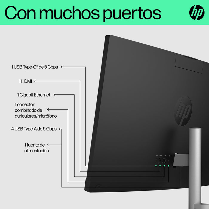 EAN 0197961554847 - HP 24-cr0041ns Intel® Core™ i3 i3-1315U 60,5 cm (23.8") 1920 x 1080 Pixeles Pantalla táctil PC todo en un imagen 5