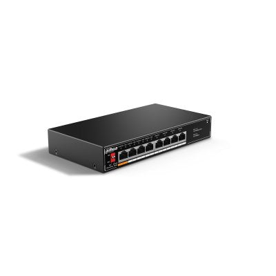 EAN 6923172572035 - Dahua Technology PoE SF1008LP No administrado L2 Fast Ethernet (10/100) Energía sobre Ethernet (PoE) Negr imagen 1