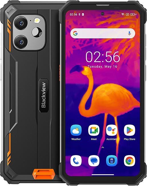 EAN 6931548313526 - Blackview BV8900 16,5 cm (6.5") SIM doble Android 13 4G 8 GB 256 GB 10000 mAh Negro, Naranja imagen 8