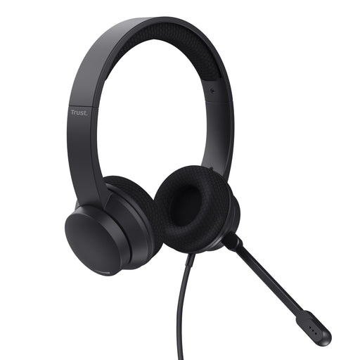 EAN 8713439253344 - Trust HS-260 Auriculares Alámbrico Banda para cuello Oficina/Centro de llamadas USB tipo A Negro imagen 2