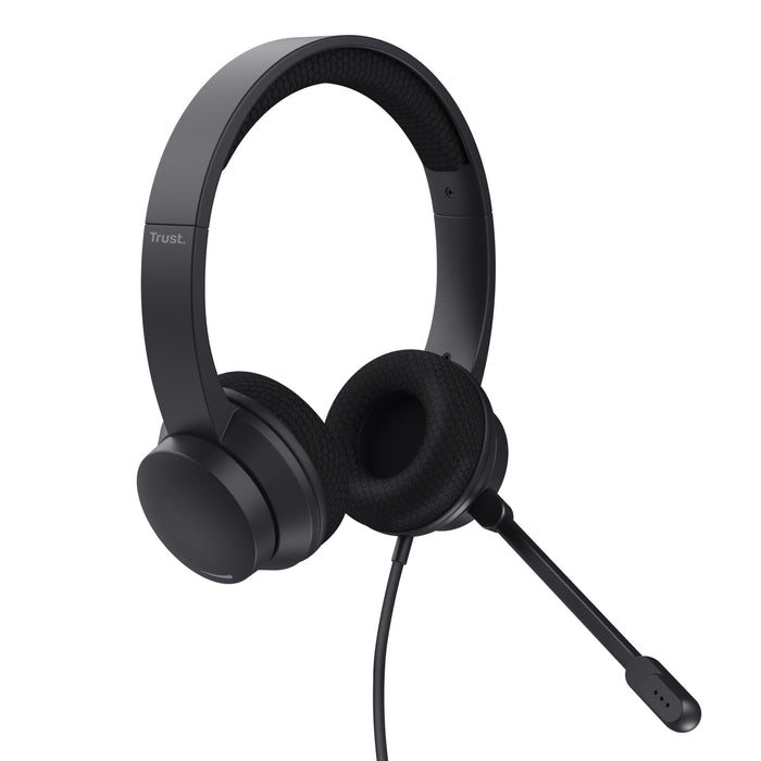 EAN 8713439253344 - Trust HS-260 Auriculares Alámbrico Banda para cuello Oficina/Centro de llamadas USB tipo A Negro imagen 2