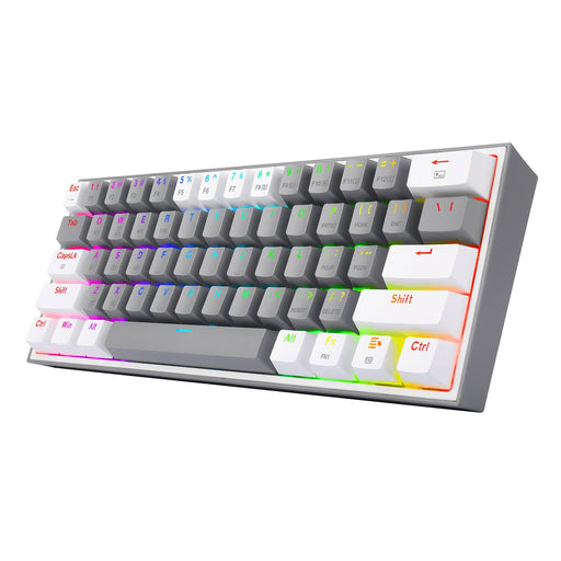 EAN 6950376706706 - REDRAGON FIZZ PRO K616 teclado Juego USB + RF Wireless + Bluetooth QWERTY Inglés Gris, Blanco imagen 2